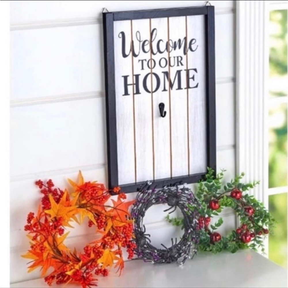 Interchangeable Welcome Home Sign